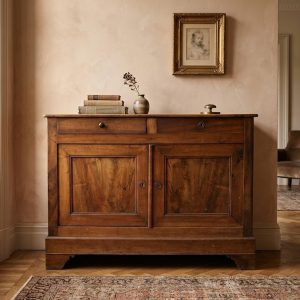 Credenza Direttorio in Legno di Noce - Epoca 1850