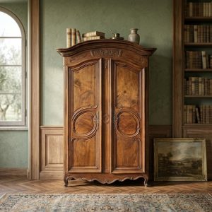 Armadio Provenzale Luigi XV in Noce - Epoca '700