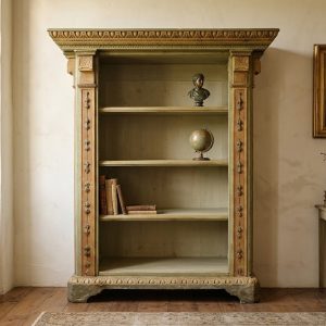 Libreria laccata a giorno - Epoca fine '700 in Toscana
