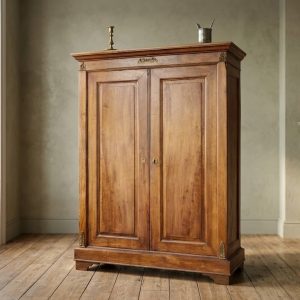 Armadio in noce '800 con bronzi originali
