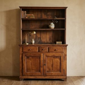 Credenza con Piattaia in Ciliegio - Epoca primo '800
