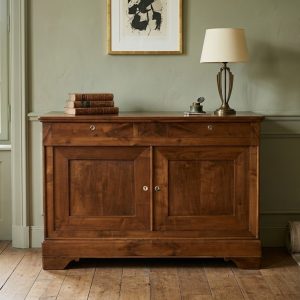 Credenza Antica in Ciliegio con Bocchette in Avorio - Epoca 1800