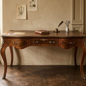 Scrittoio Luigi XV Palissandro Bronzi Originali - Epoca II metà '800