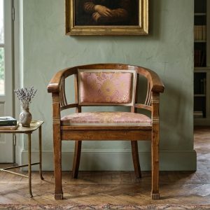 Poltrona in Noce Decò - Primo '900 Ristrutturata
