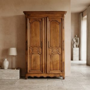 Armadio Provenzale - Primo '800 in Noce Biondo