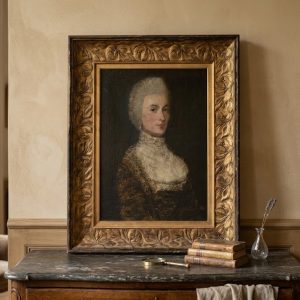 Dipinto ad Olio su Tela - Fine '700 Nobildonna