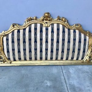 Testiera da letto - Epoca '900 in legno dorato