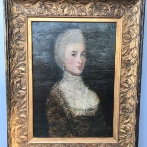 Dipinto ad Olio su Tela - Fine '700 Nobildonna