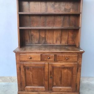 Credenza con Piattaia in Ciliegio - Epoca primo '800