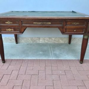 Scrittoio Impero in Mogano con Bronzi Originali - Epoca '800