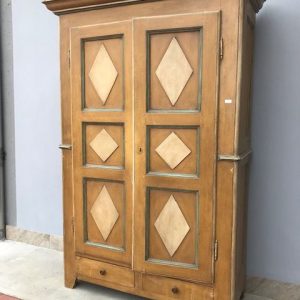 Armadio Laccato Piemontese a 2 ante - Epoca primo '800