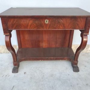 Consolle Impero in Mogano e Piuma - Epoca '800