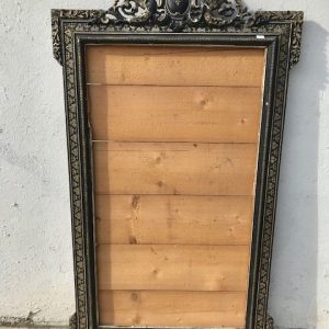 Specchiera Inglese in legno ebanizzato e dorato - Fine '800