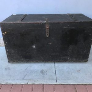 Baule Militare - Fine '800 in legno di larice