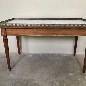 Tavolino da Salotto - Epoca '50 in marmo Bianco Carrara