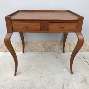 Tavolino da Salotto - Epoca '900 in Noce con 2 Cassetti