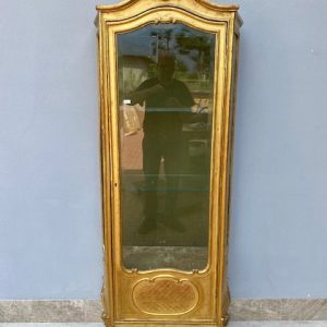 Vetrina Luigi XV in legno dorato - Epoca Primi '900