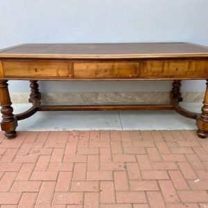 Scrittoio in Noce del '800 con 3 Cassetti - Epoca '800