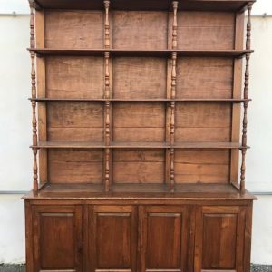 Grande Libreria a giorno in Teak - Epoca fine '800