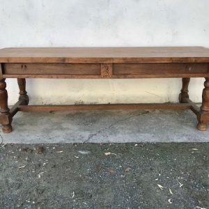 Grande Tavolo Rustico - Epoca fine '800 in Rovere