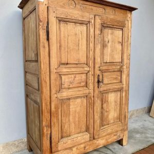 Armadio Rustico di Montagna in Olmo - Epoca primo '800
