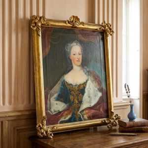 Dipinto Elisabetta Teresa di Lorena '700 Piemonte Savoia